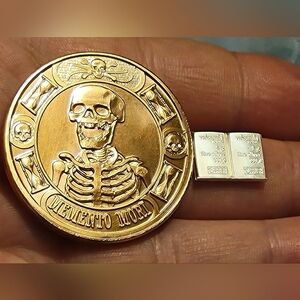 Memento Mori .999 Copper + 2g .999 Silver Bar Bundle